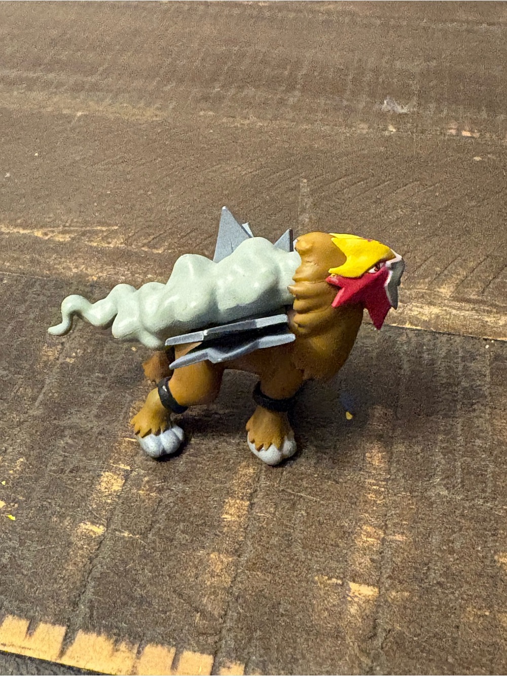 Pokemon Entei Legendary Beast Action Figure Collectible Toy Early 2000s 2.5”